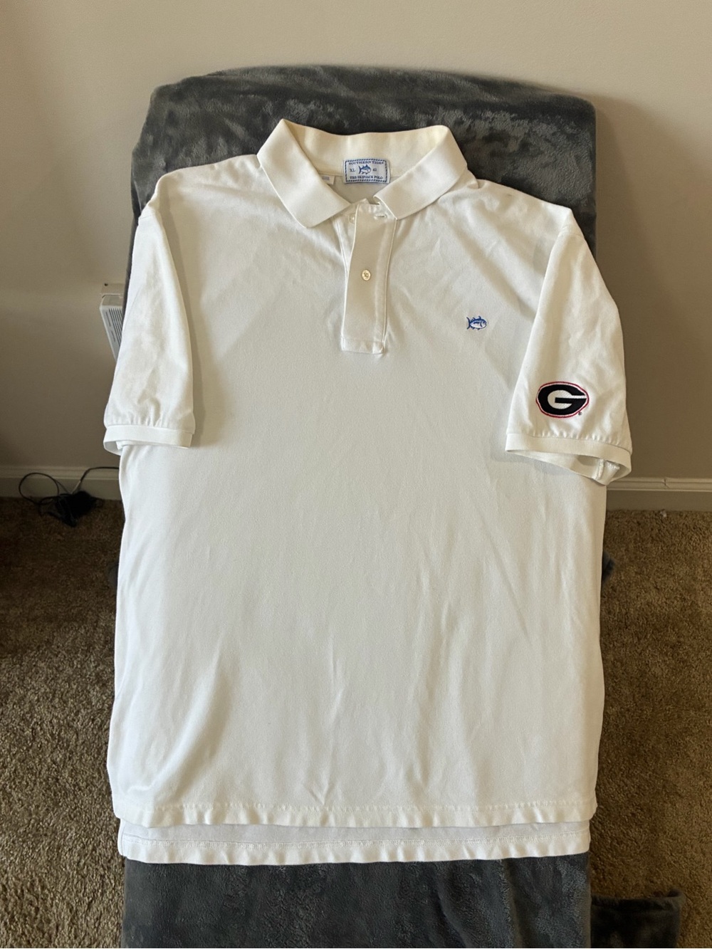 Vintage Southern Tide Georgia Bulldogs Polo
